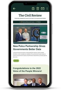 The Civil Review - On Phone Screen