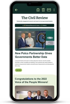 The Civil Review - On Phone Screen