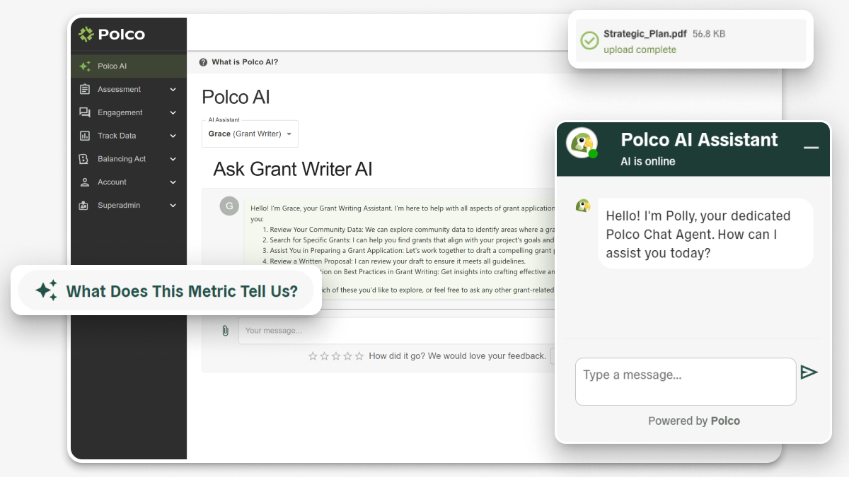 Polco Platform - AI Solutions graphic