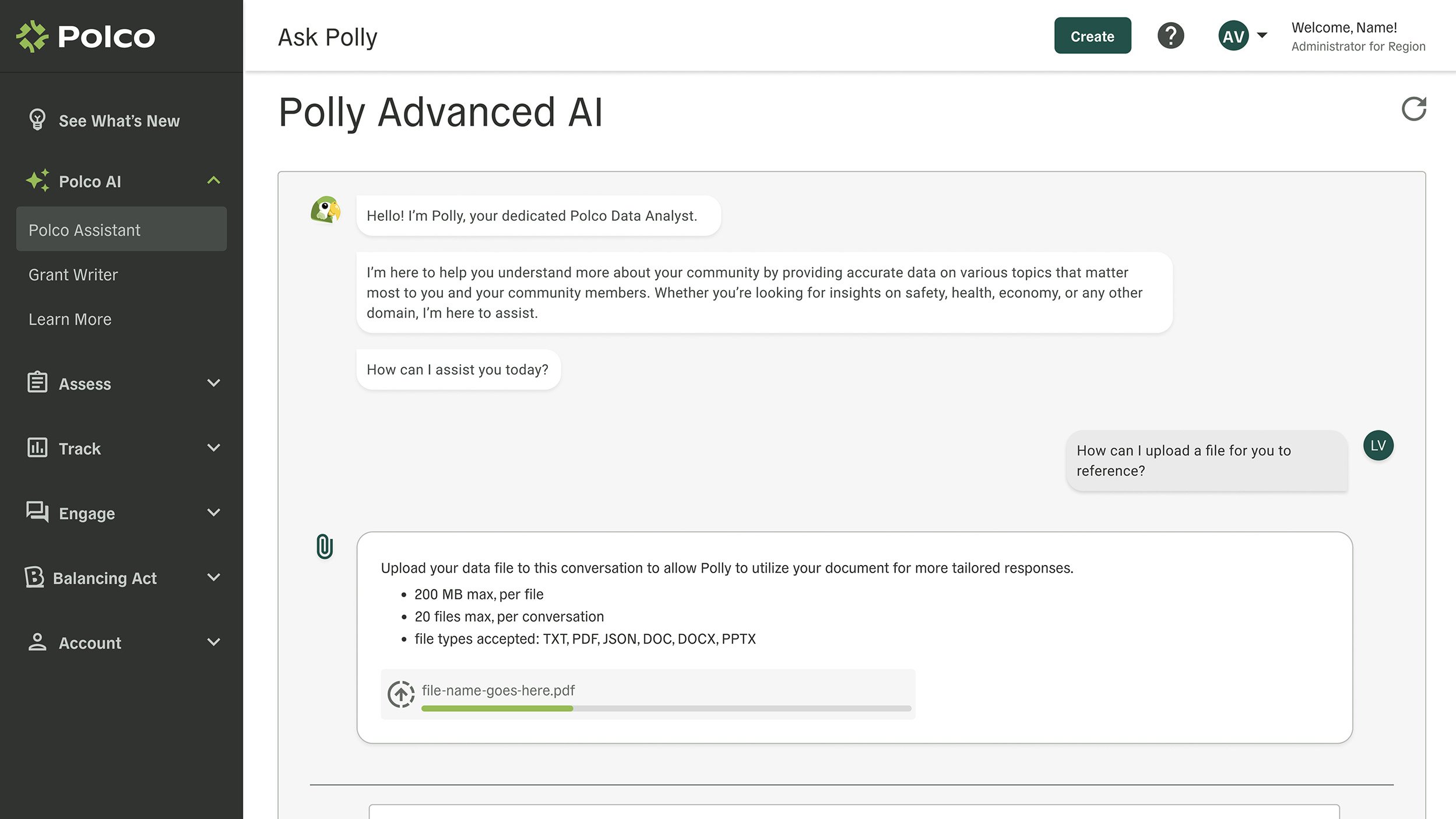 Polly-File-Uploader