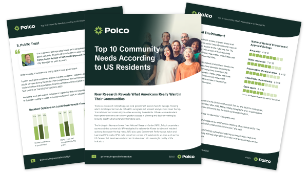 White Paper: Top 10 Community Needs According to US Residents | Polco