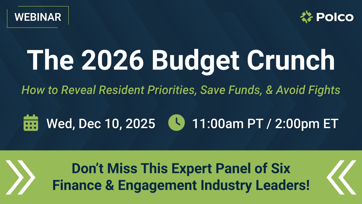 Polco Webinar: The 2026 Budget Crunch: How to Reveal Resident Priorities, Save Funds, and Avoid Fights