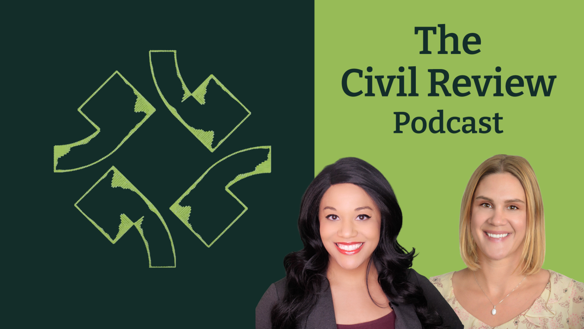 The Civil Review Podcast Channel Poster