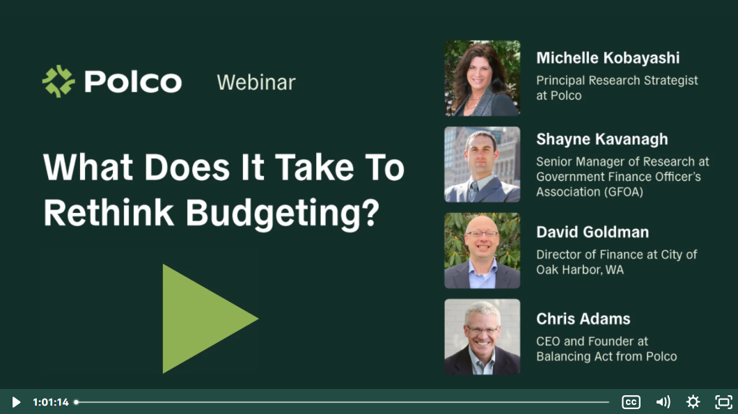 What Does It Take To Rethink Budgeting - Webinar Thumbnail