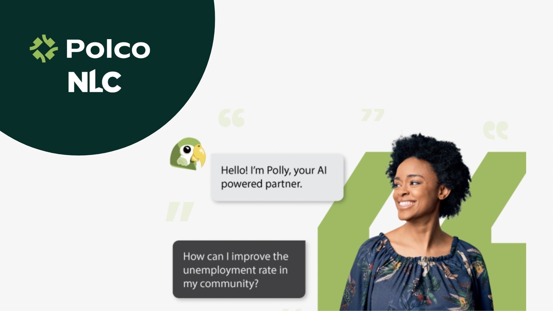 AI Is Here. Are City Leaders Ready? Webinar hosted by Polco and National League of Cities