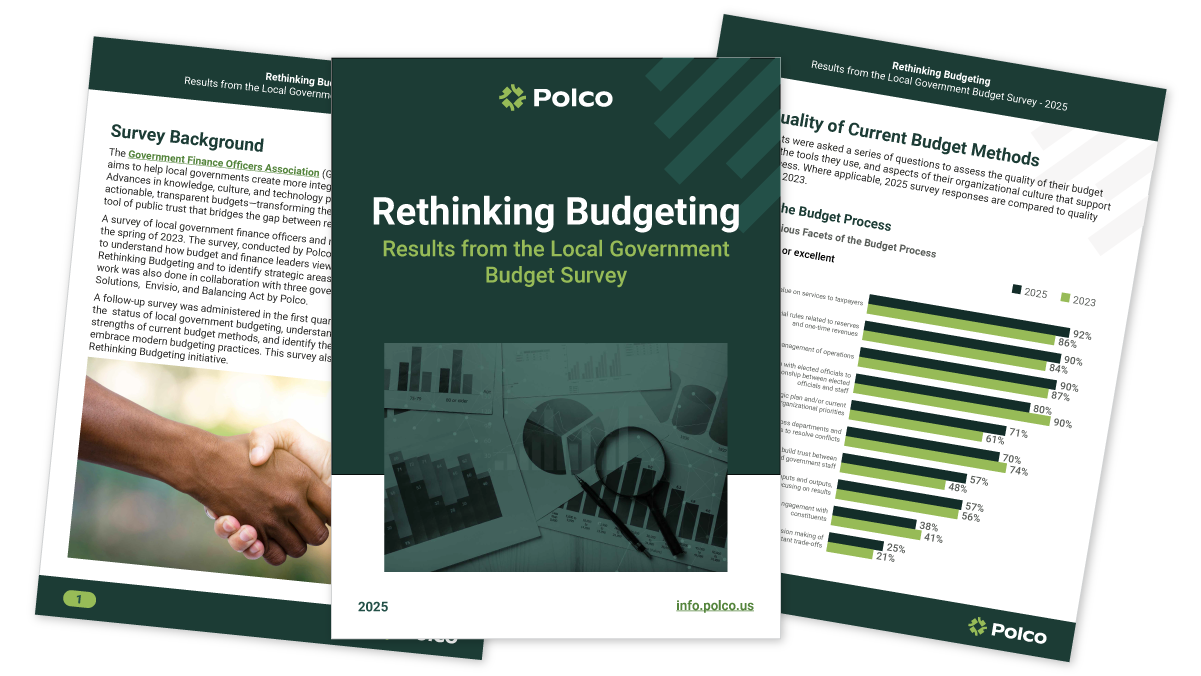 Polco Rethinking Budgeting Survey Report 2025