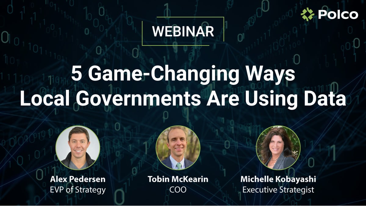 Polco Blog: 5 Game-Changing Ways Local Governments Are Using Data - Webinar