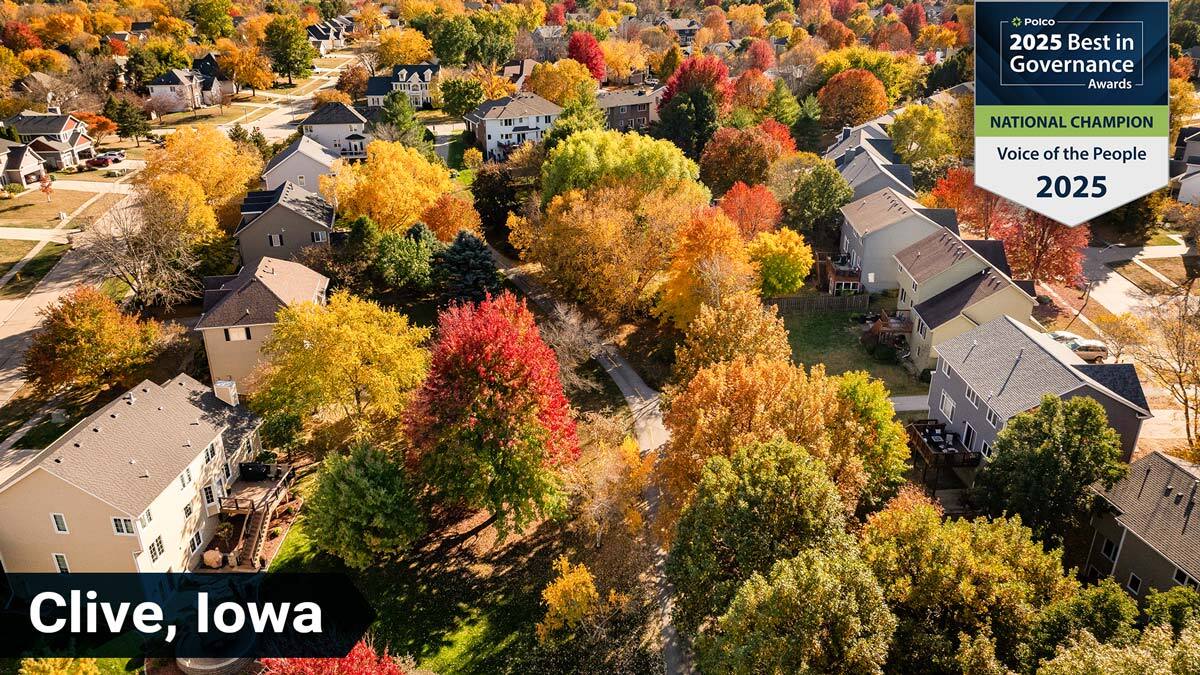 Polco Blog - Clive, Iowa: A National Champion in Trustworthy Governance