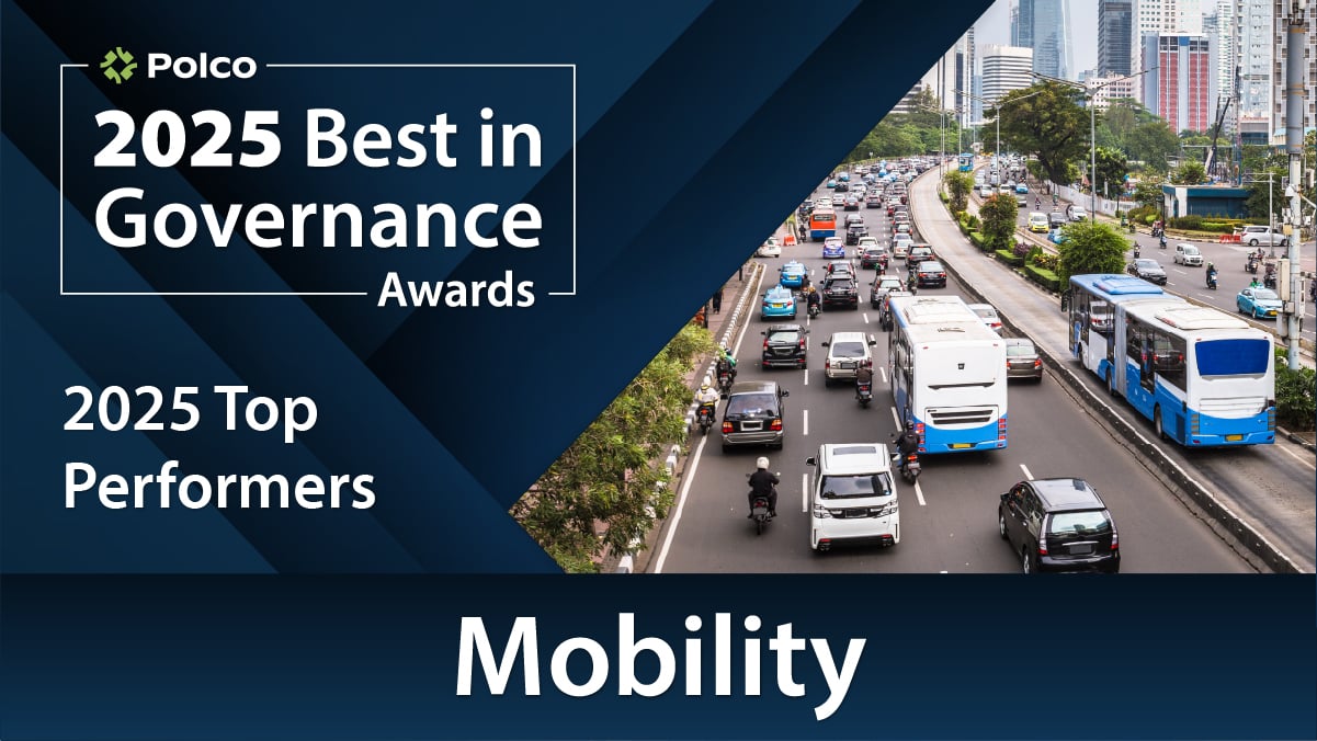 Polco Blog - Polco's Best in Governance Awards - 2025 - Top Performers in Mobility