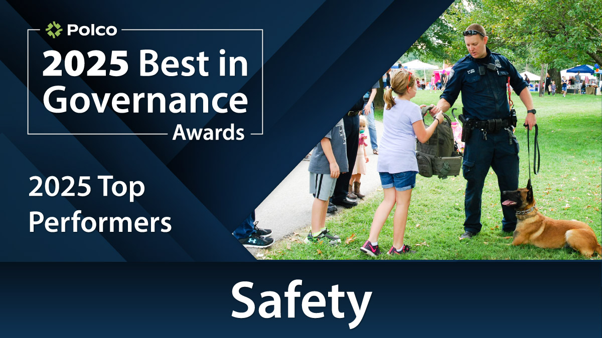 Polco Blog - Polco's Best in Governance Awards - 2025 - Top Performers in Safety