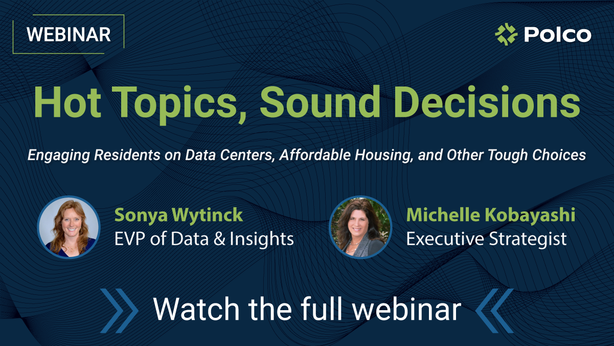 Polco Blog - Hot Topics, Sound Decisions: Engaging Residents When Emotions Run High